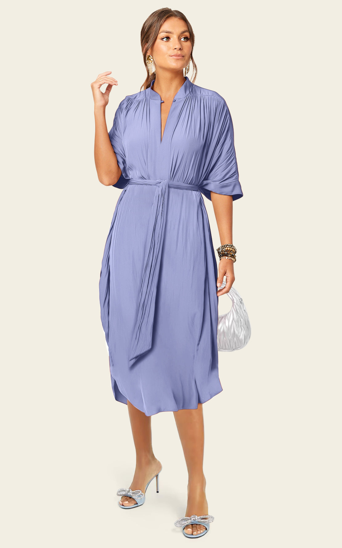 The Original Multiwear Dress - Hydrangeas, Midi