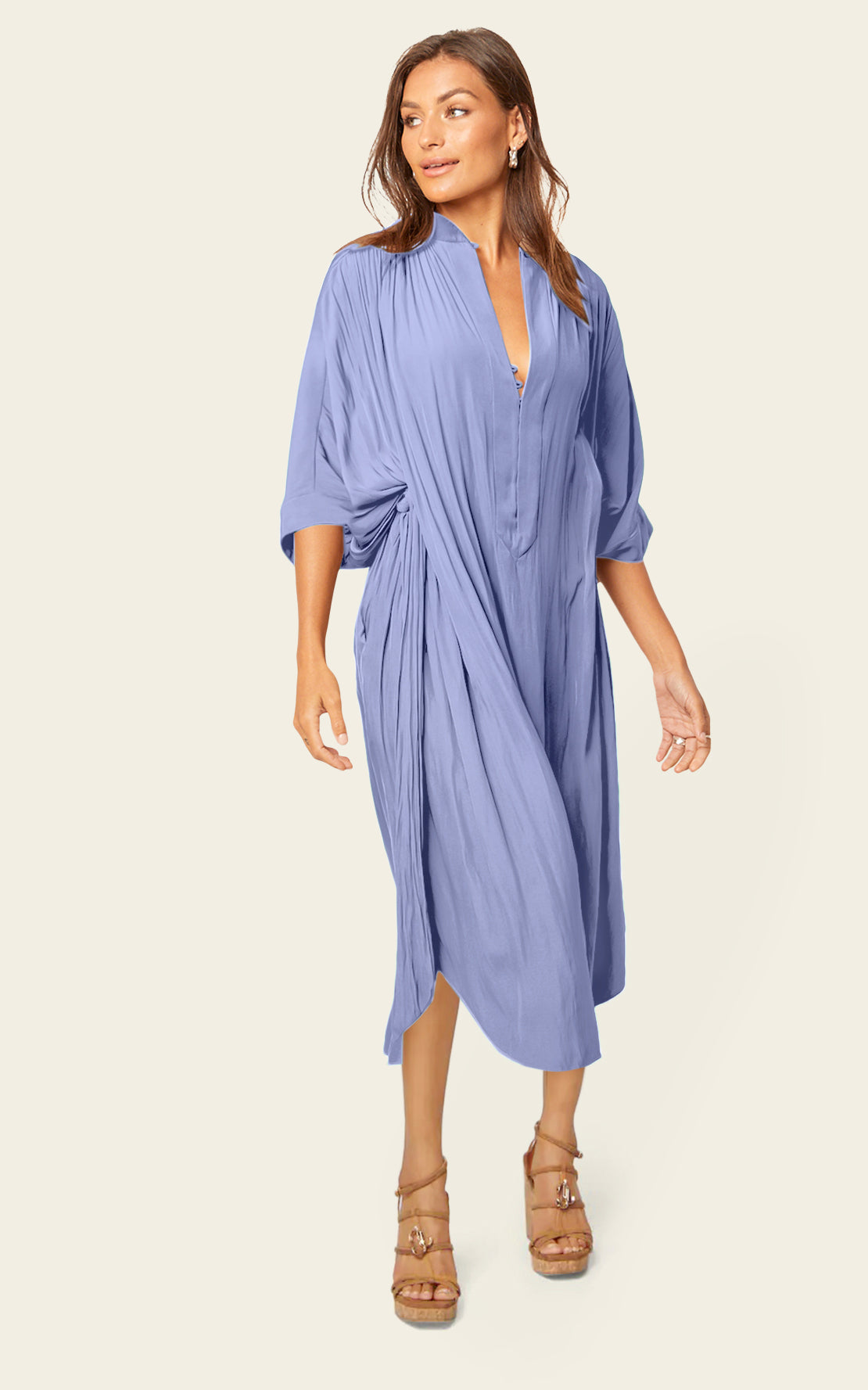 The Original Multiwear Dress - Hydrangeas, Midi