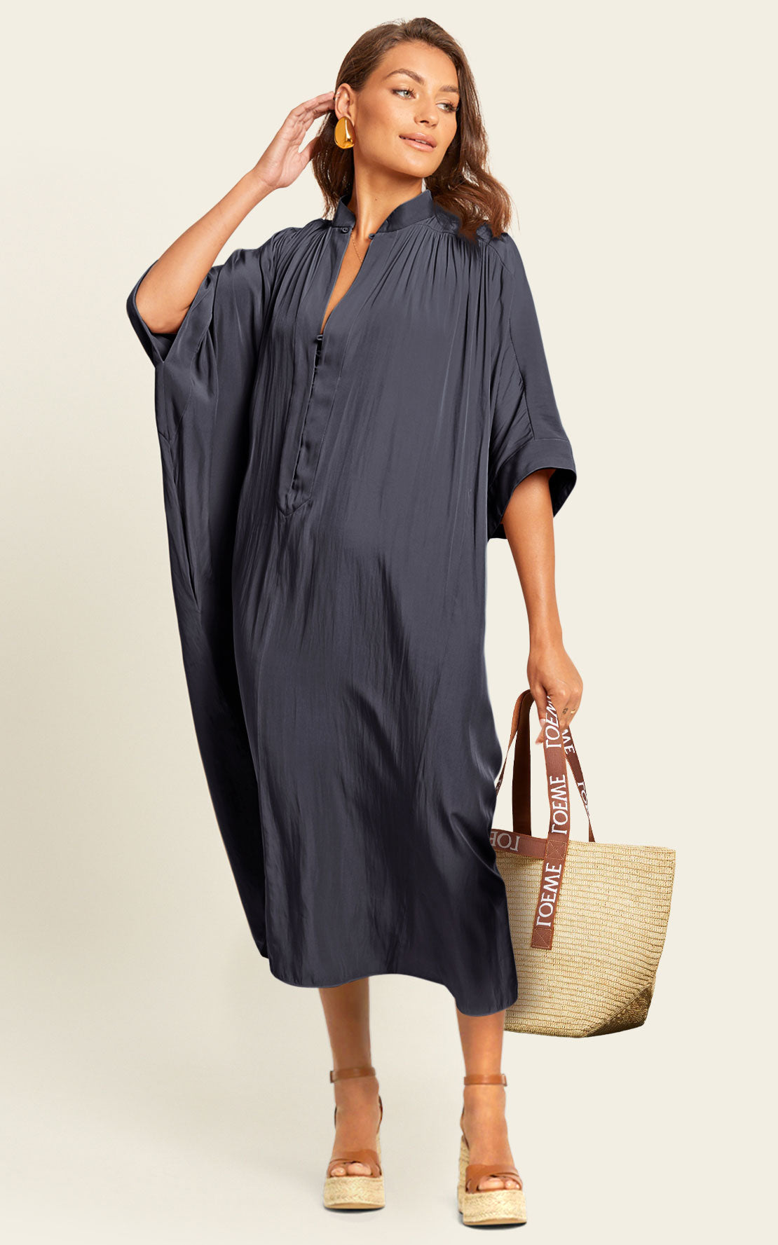 The Original Multiwear Dress - Skyfall Grey, Midi