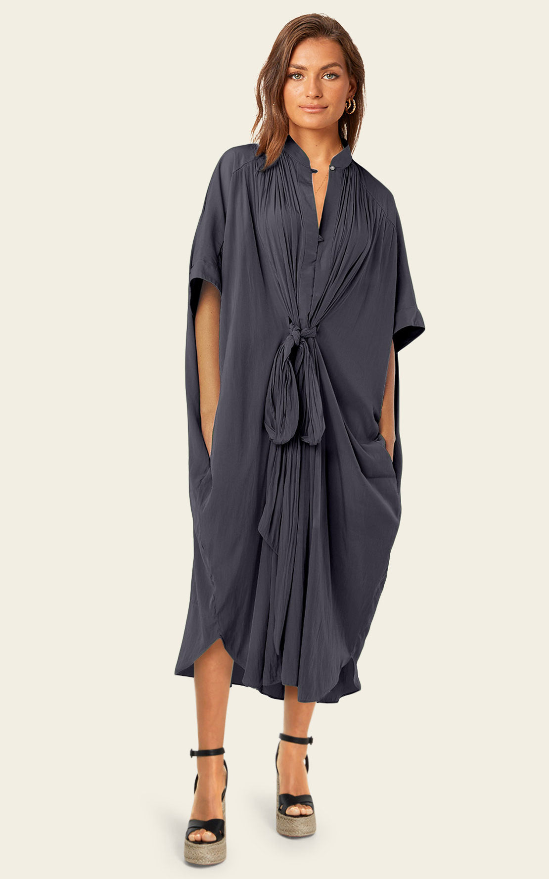 The Original Multiwear Dress - Skyfall Grey, Midi