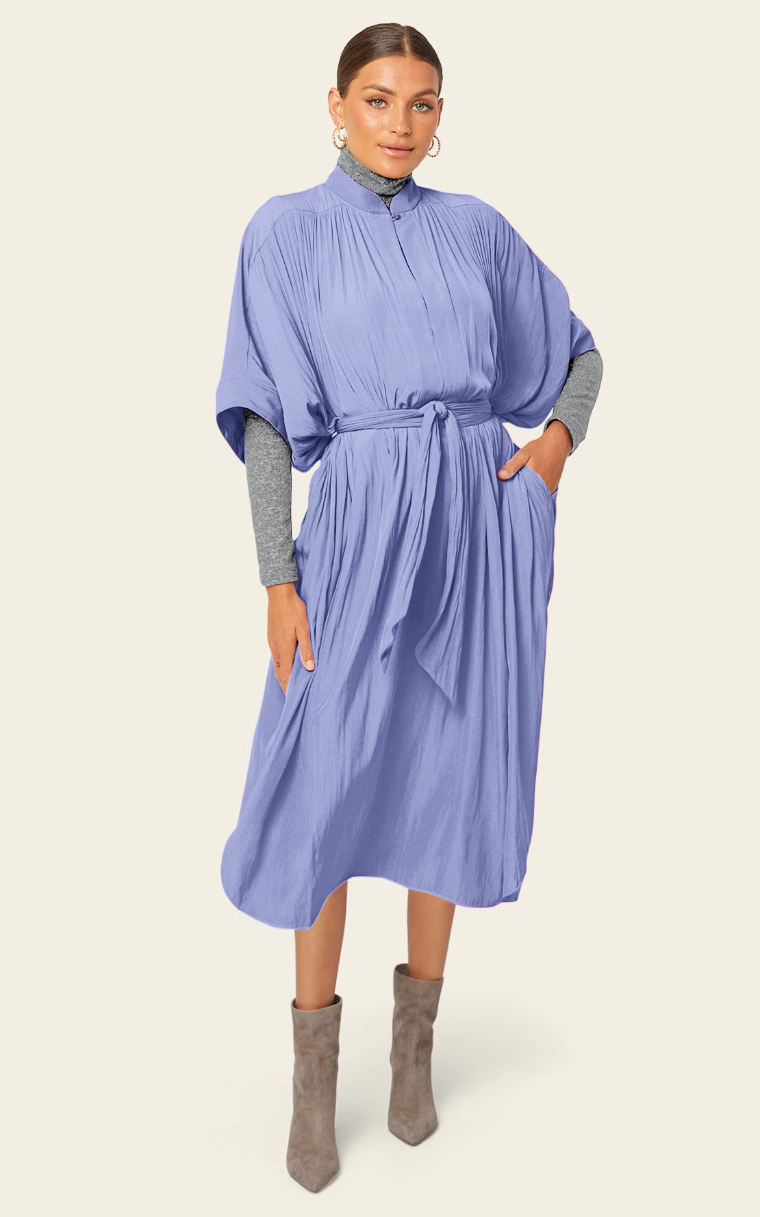 The Original Multiwear Dress - Hydrangeas, Midi