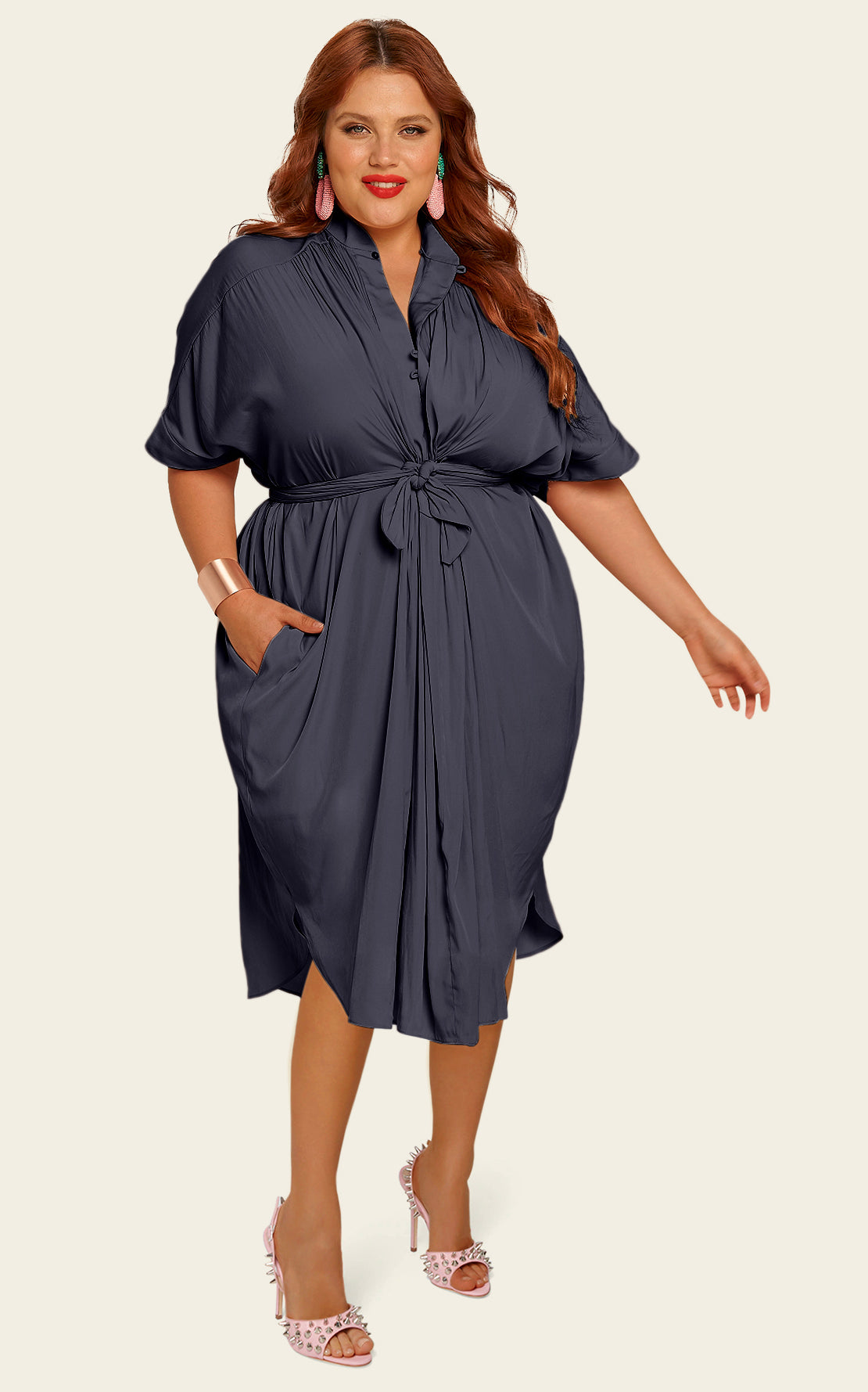 The Original Multiwear Dress - Skyfall Grey, Petite