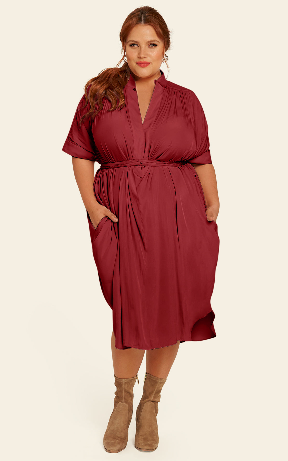 The Original Multiwear Dress - Cherry Noire, Petite