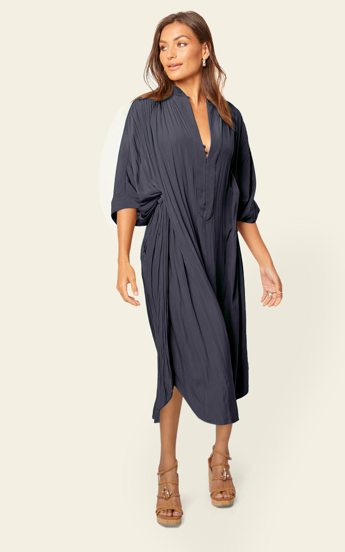 The Original Multiwear Dress - Skyfall Grey, Midi