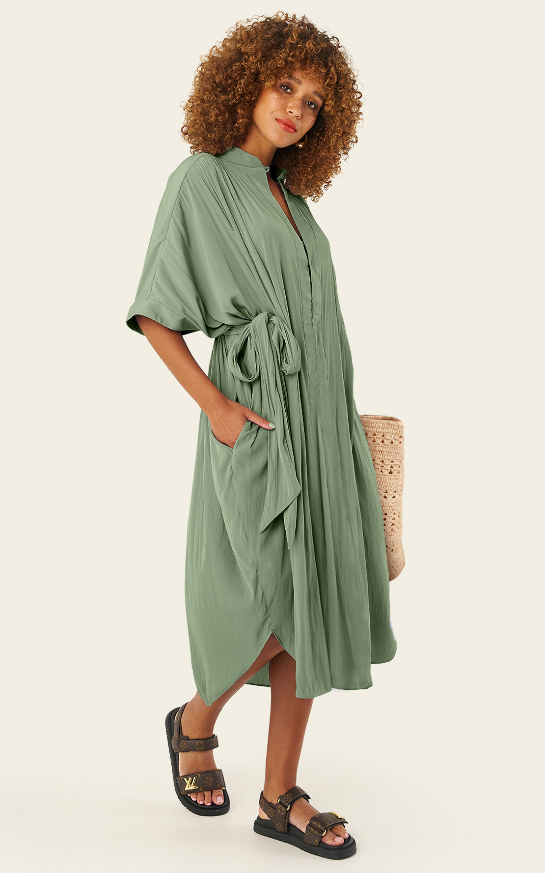 The Original Multiwear Dress - Seamist #7, Midi