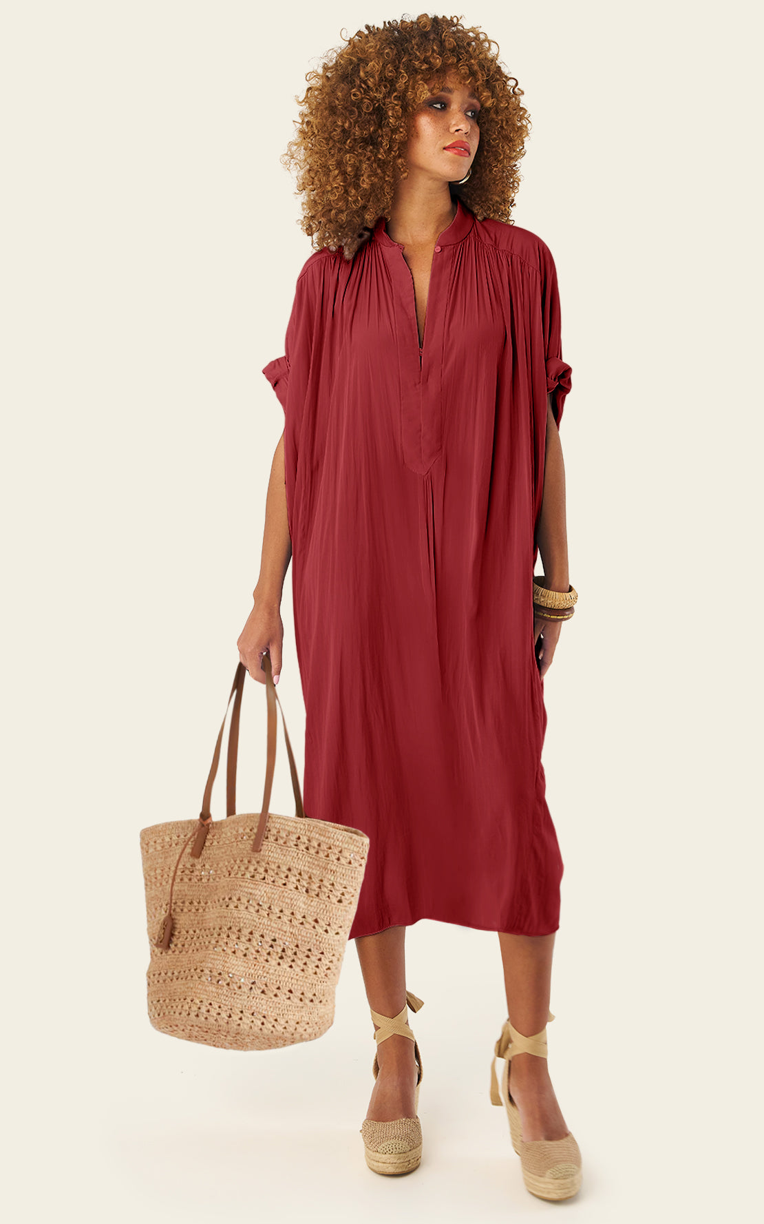 The Original Multiwear Dress - Cherry Noire, Midi