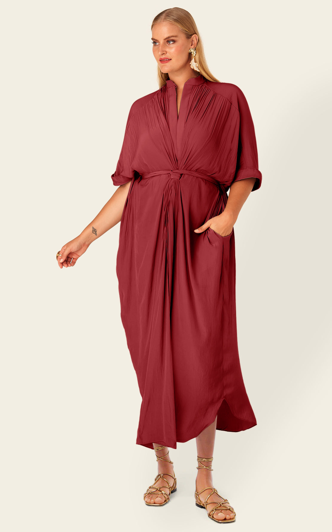 The Original Multiwear Dress - Cherry Noire, Grande
