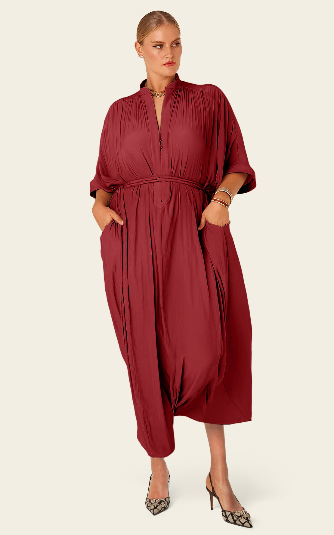 The Original Multiwear Dress - Cherry Noire, Grande