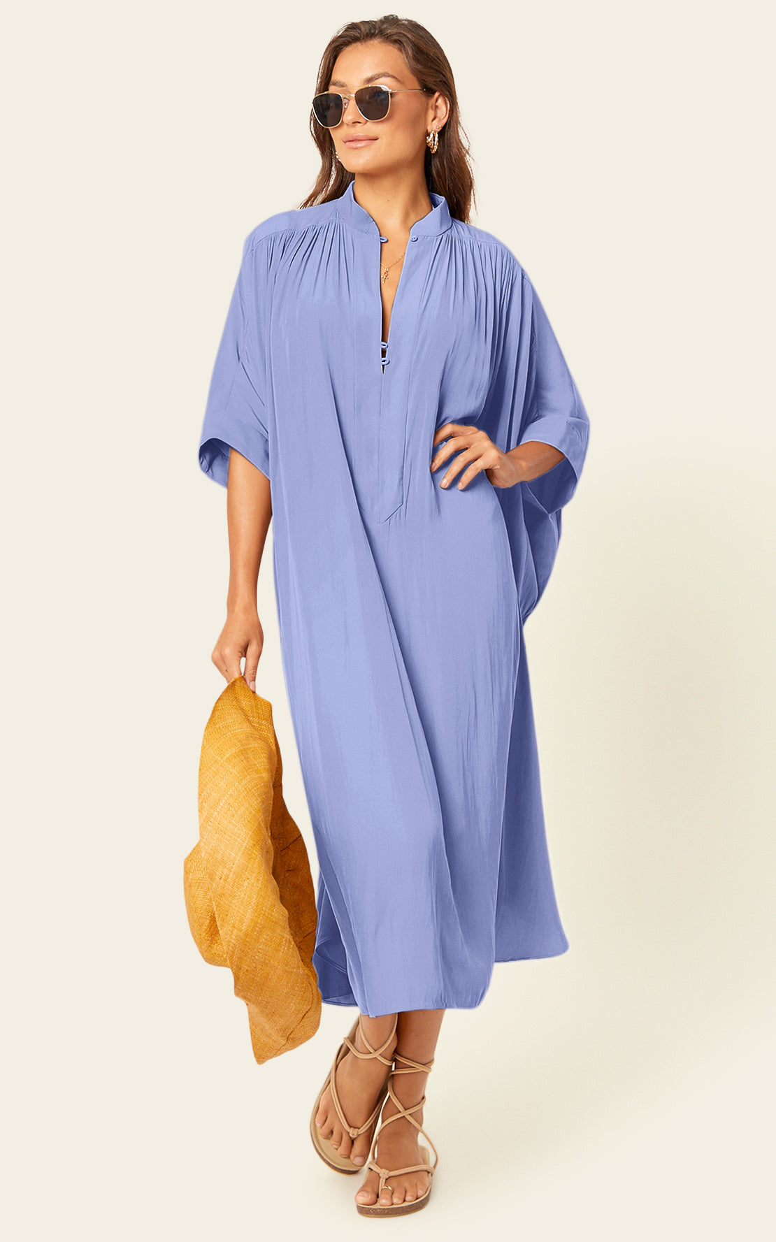 The Original Multiwear Dress - Hydrangeas, Midi