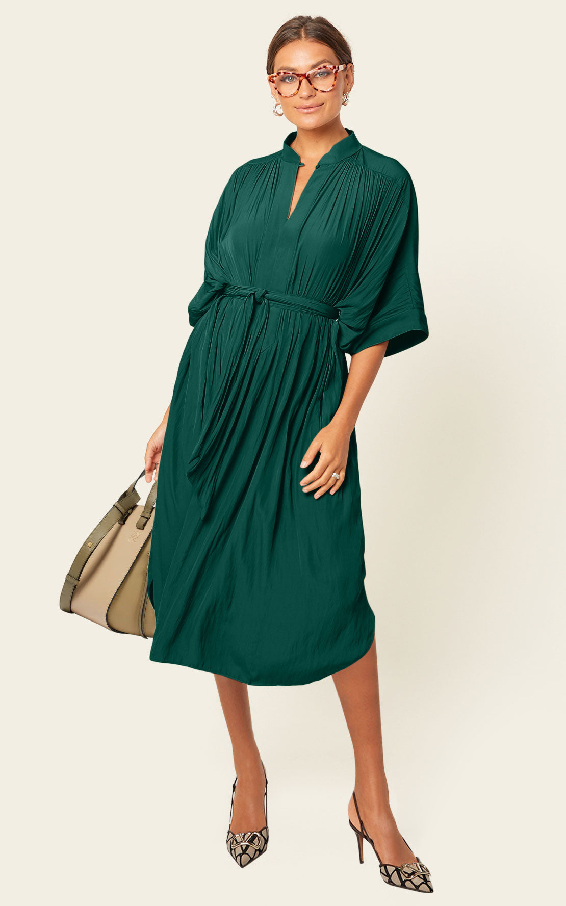 The Original Multiwear Dress - Evergreen, Midi