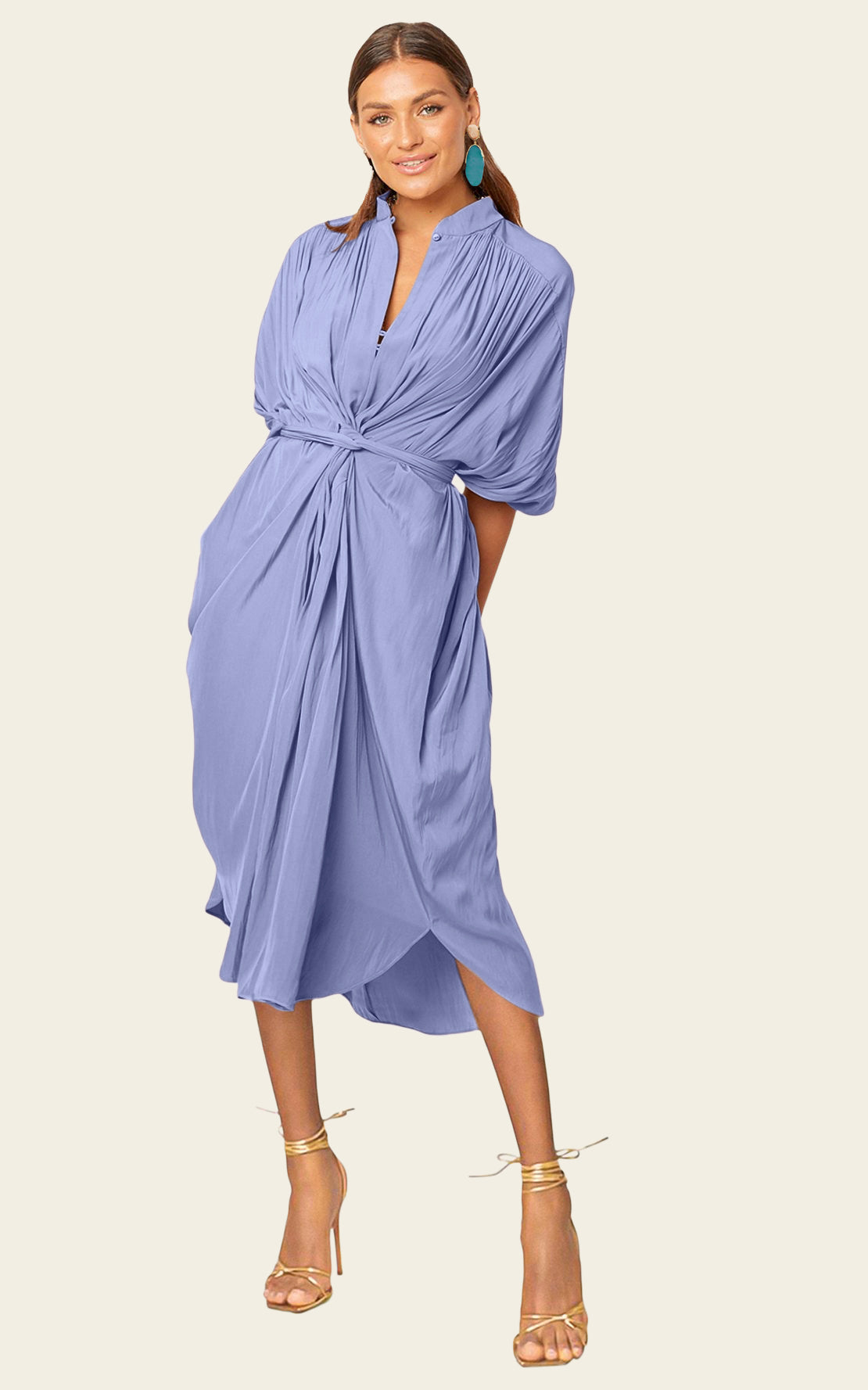 The Original Multiwear Dress - Hydrangeas, Midi