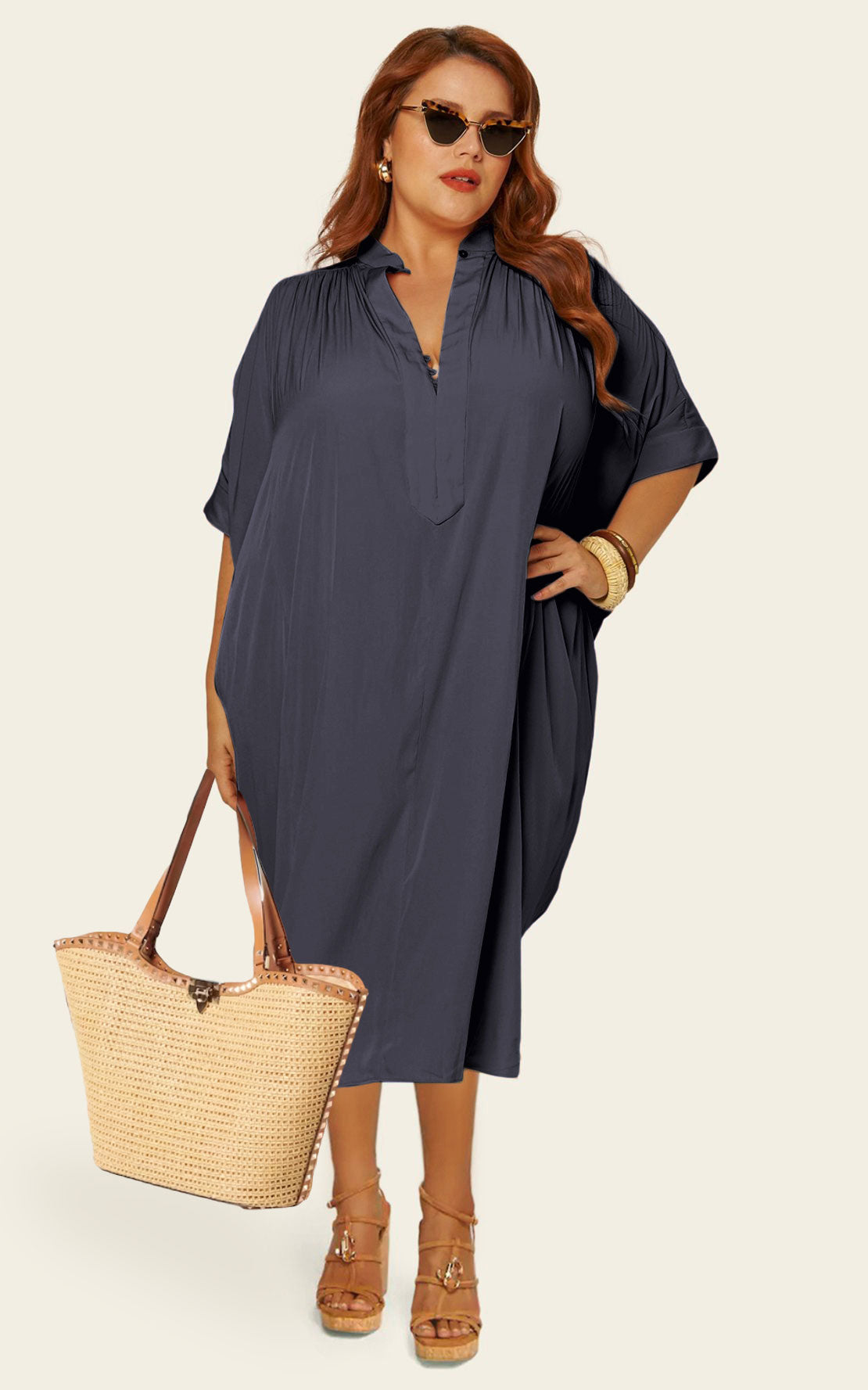 The Original Multiwear Dress - Skyfall Grey, Petite