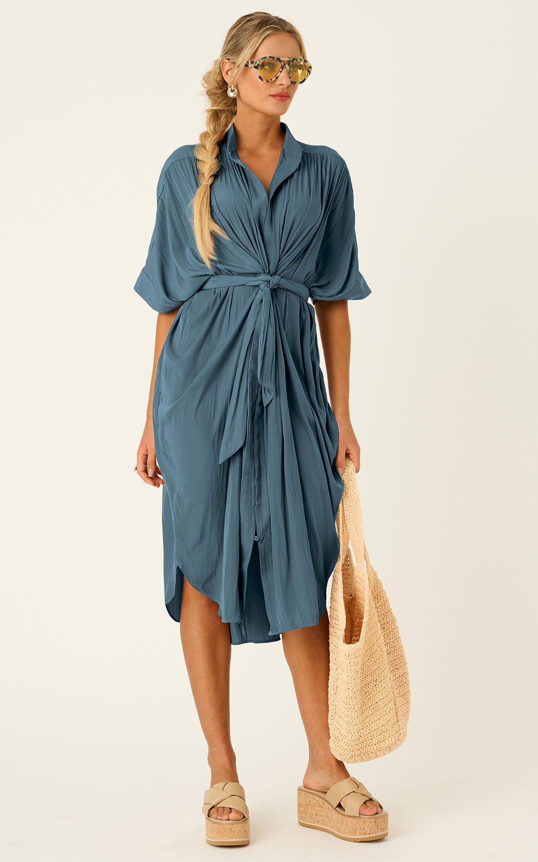 The Multiwear Shirt Dress