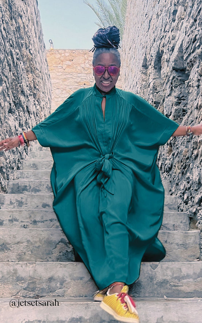 The Multiwear Shirt Dress - Juniper, Midi