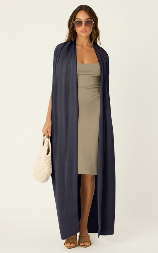 The Luxury Multiwear Wrap / skyfall grey