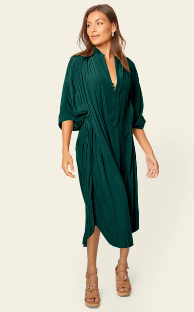 The Original Multiwear Dress - Evergreen, Midi