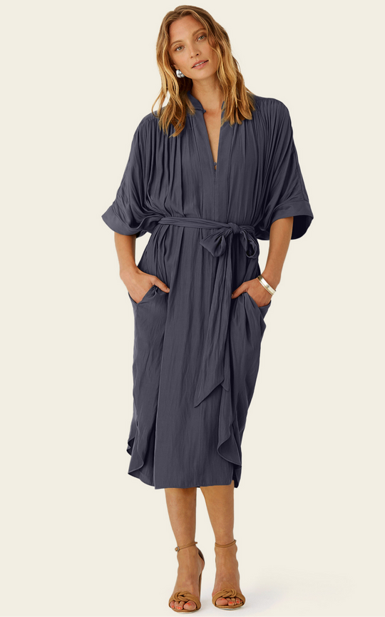 The Original Multiwear Dress - Skyfall Grey, Midi