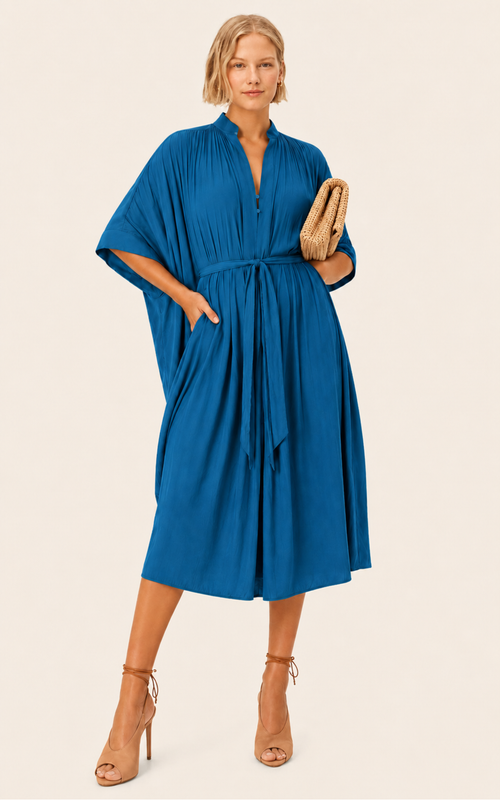 The Multiwear Shirt Dress - Oceania, Midi