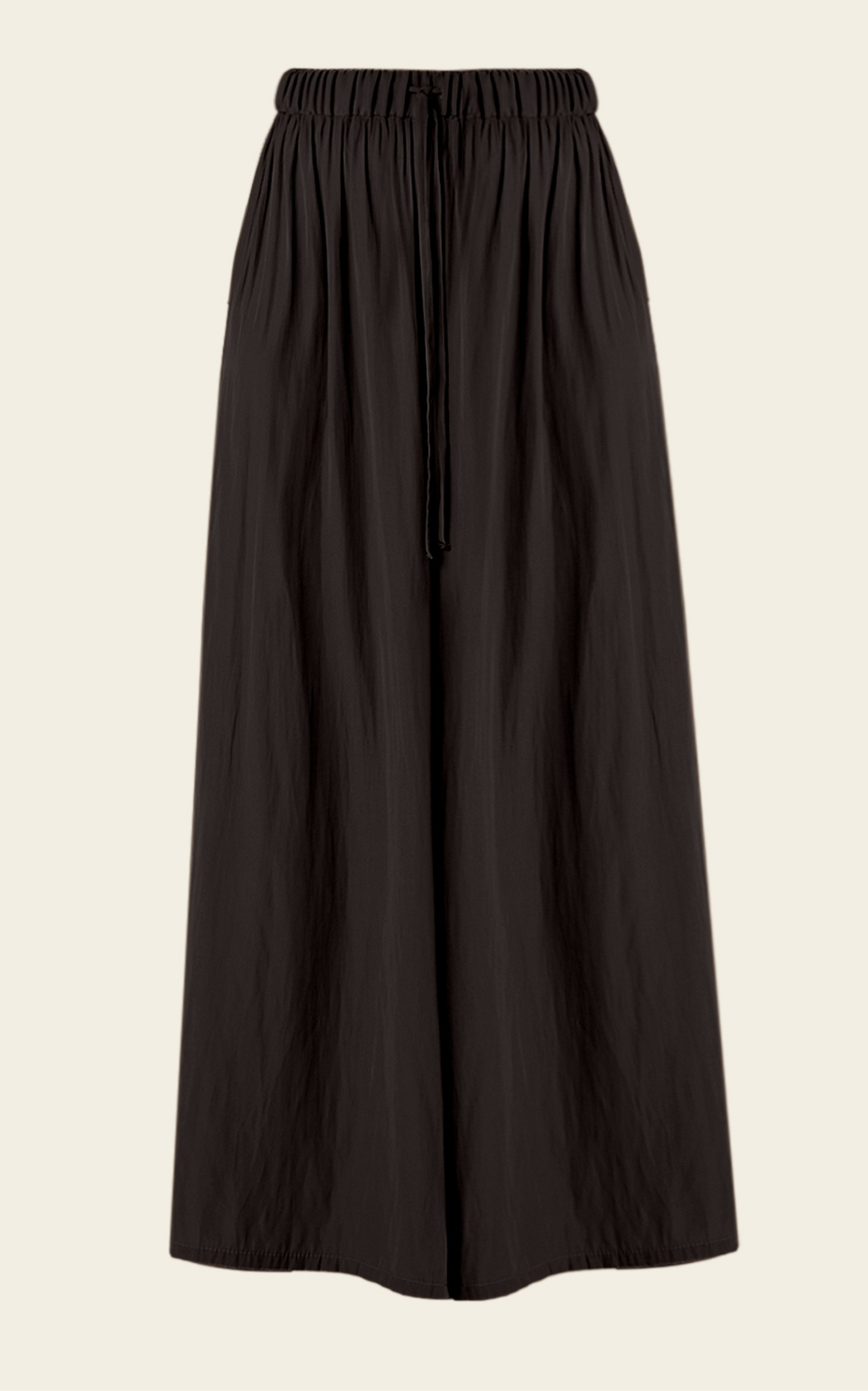 The Luxe Palazzo Pant - Black