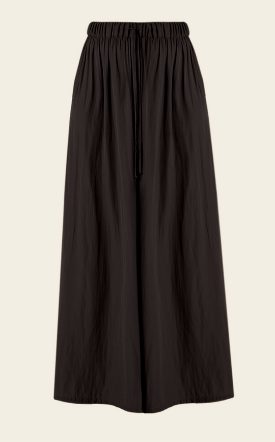 The Luxe Palazzo Pant - Black