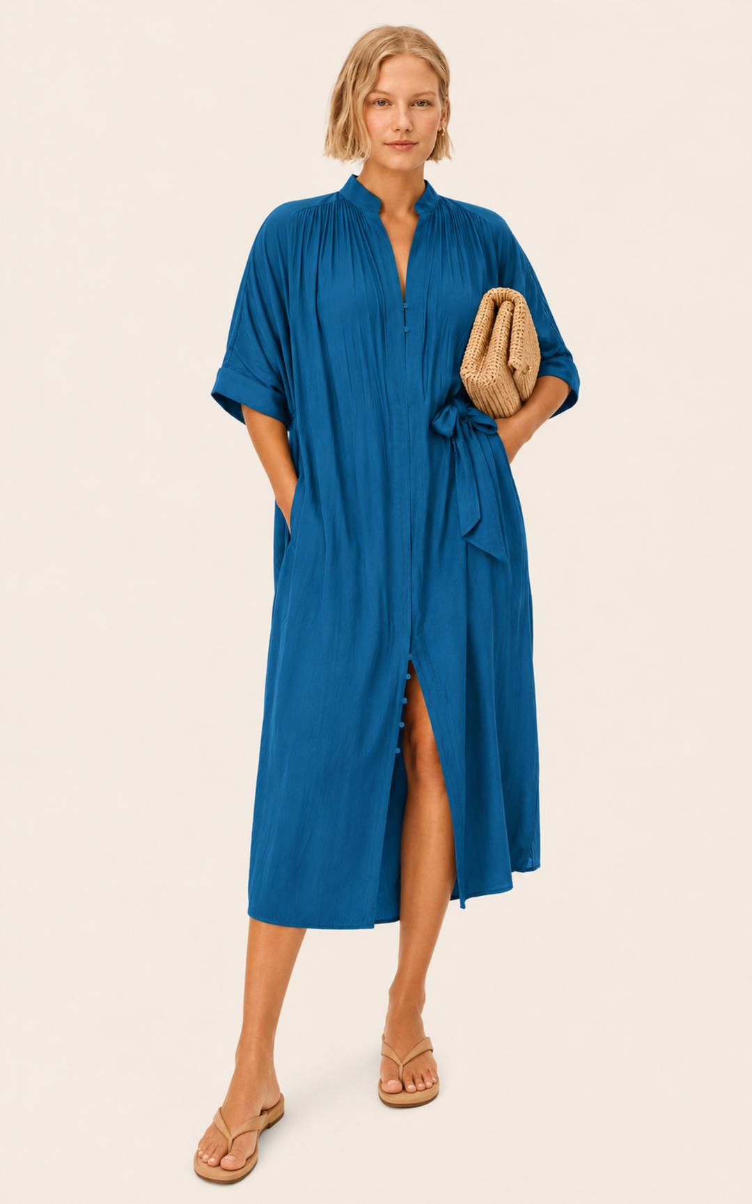 The Multiwear Shirt Dress - Oceania, Midi