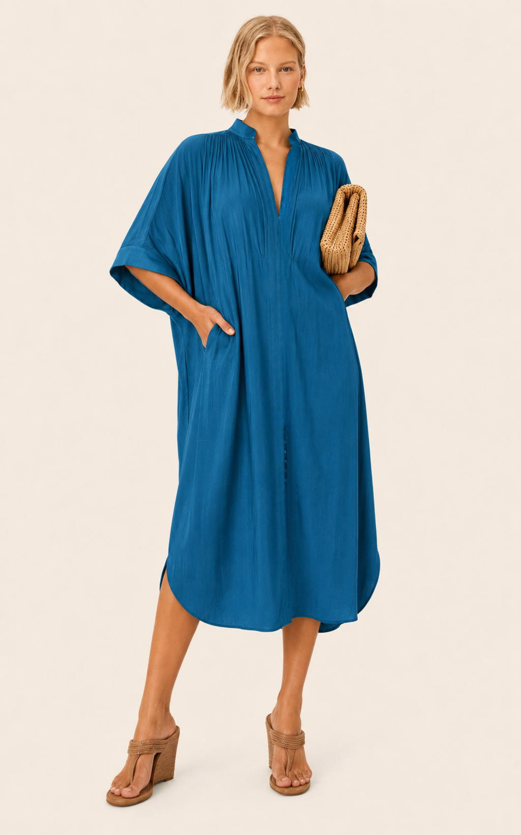 The Multiwear Shirt Dress - Oceania, Midi