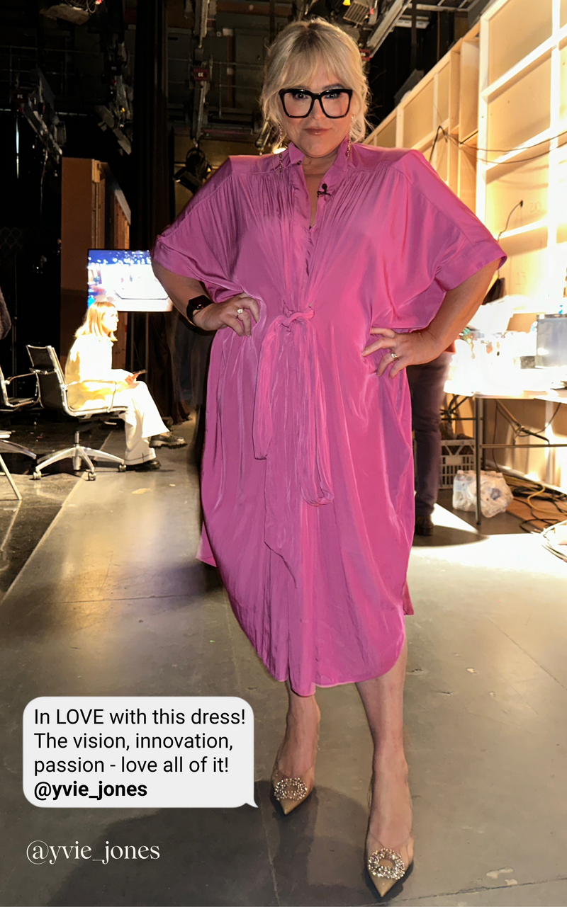 The Multiwear Shirt Dress - Peony Parfait, Grande