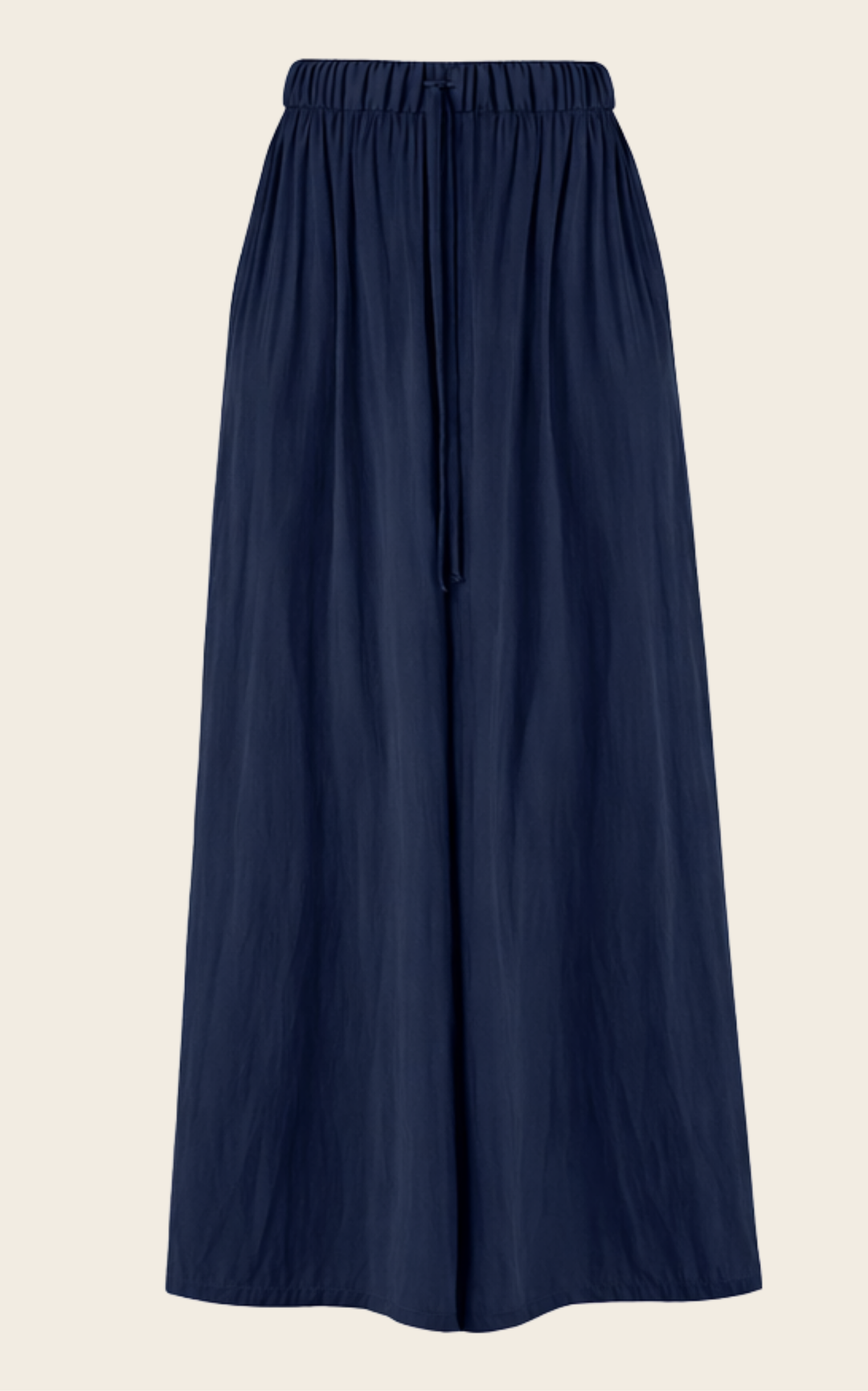 The Luxe Palazzo Pant - Night Sea