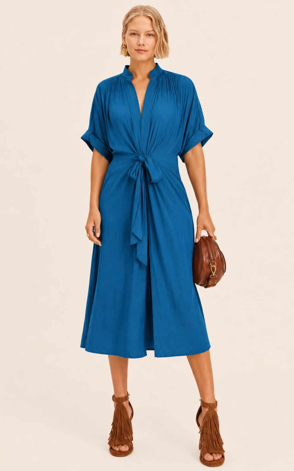 The Multiwear Shirt Dress - Oceania, Midi