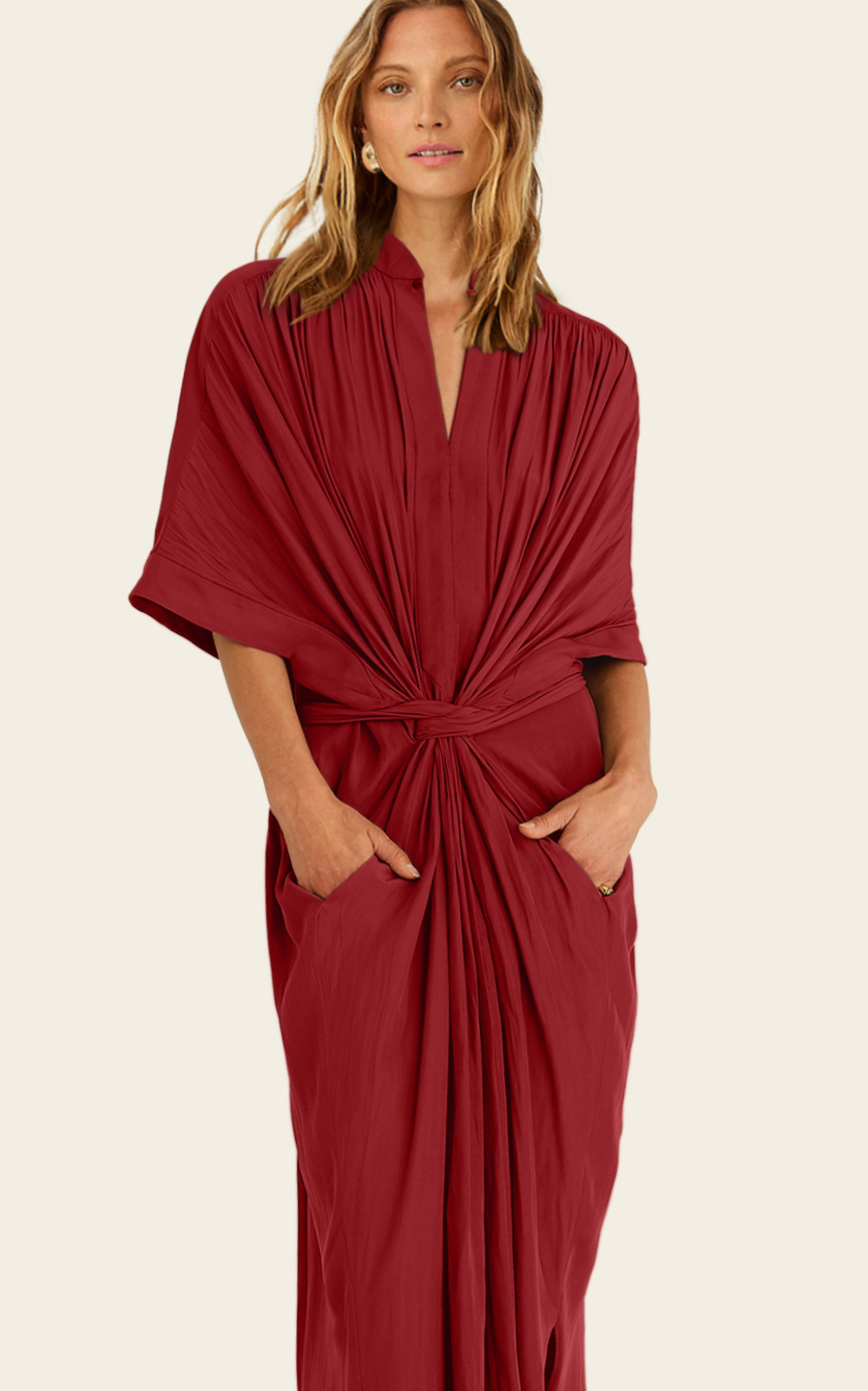 The Original Multiwear Dress - Cacao Rouge, Grande