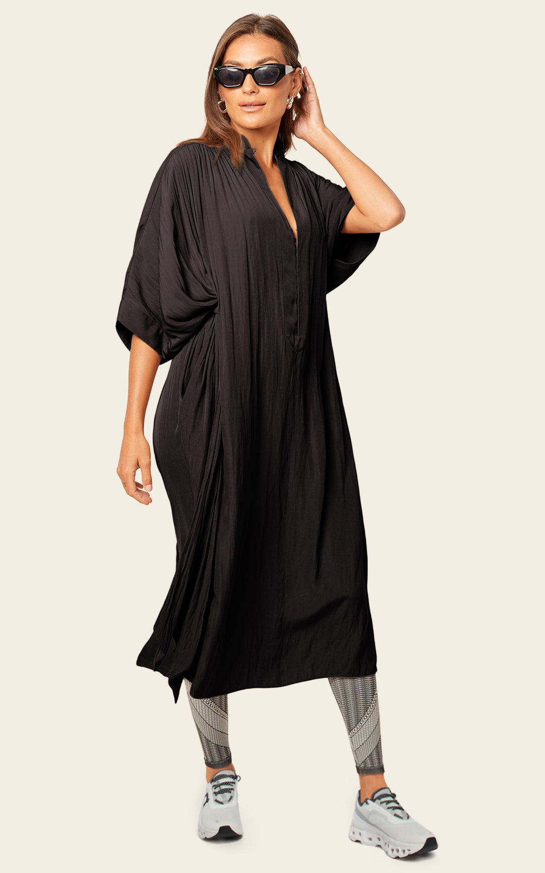 The Original Multiwear Dress - Black, Midi