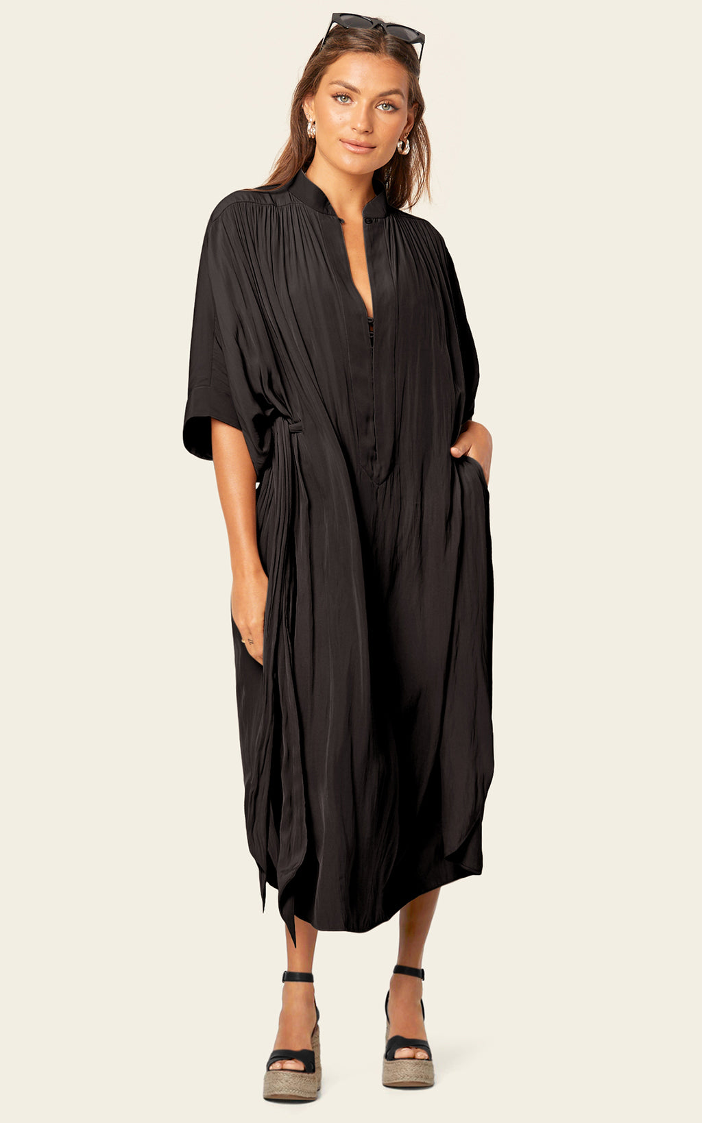 The Original Multiwear Dress - Black, Midi