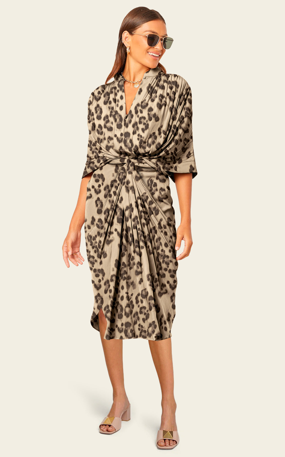 Snow Leopard Original Multiwear Dress Midi