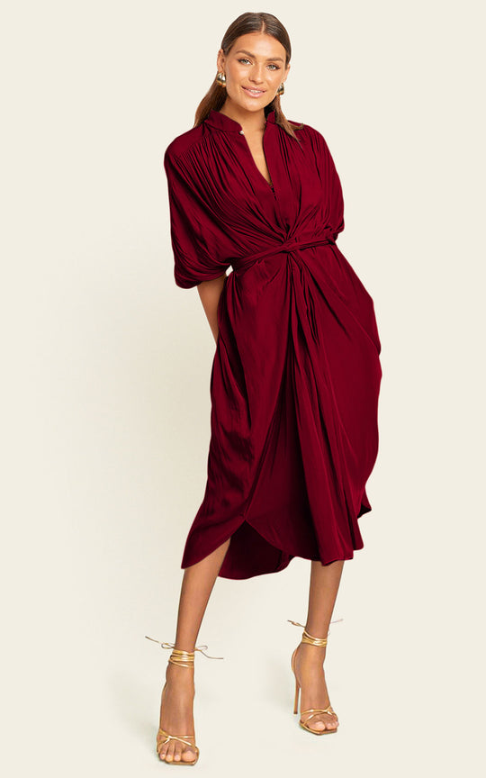 The Original Multiwear Dress - Blackberry, Midi