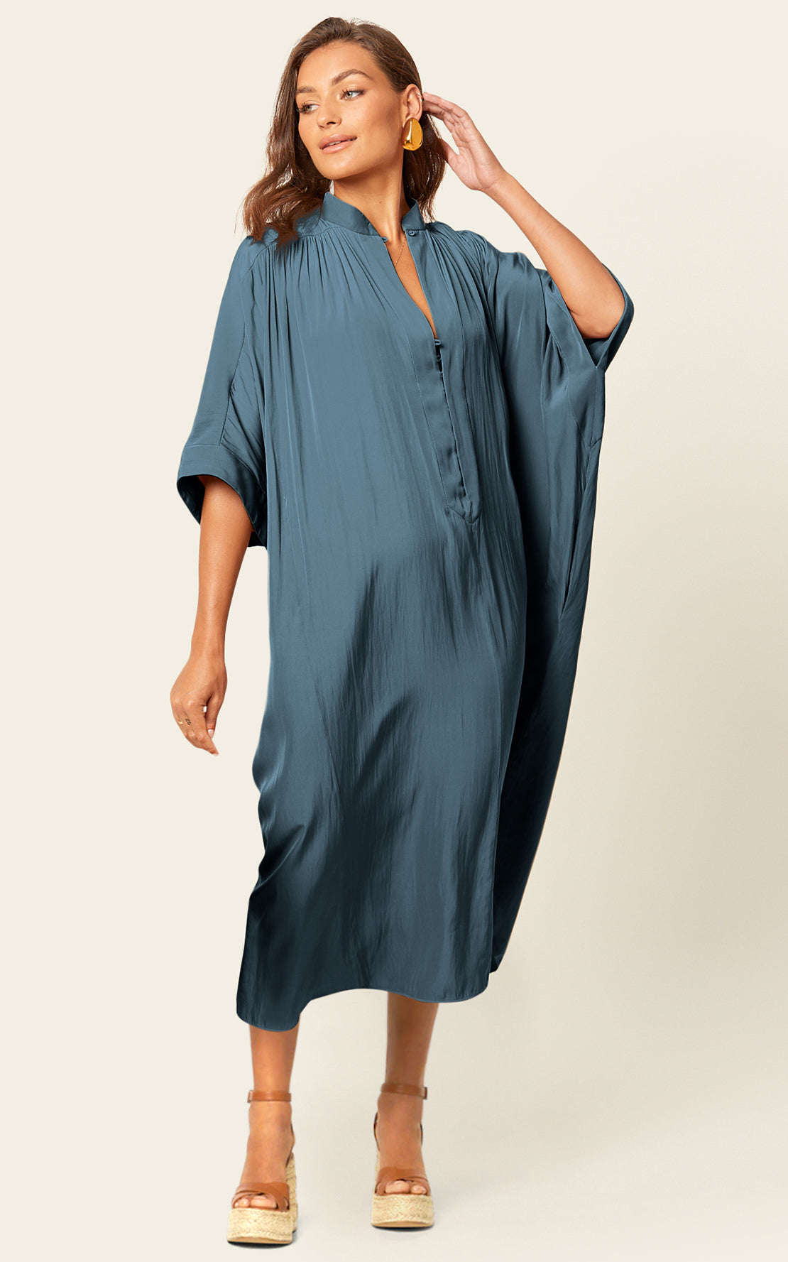 The Original Multiwear Dress / Deep Seafoam, Midi