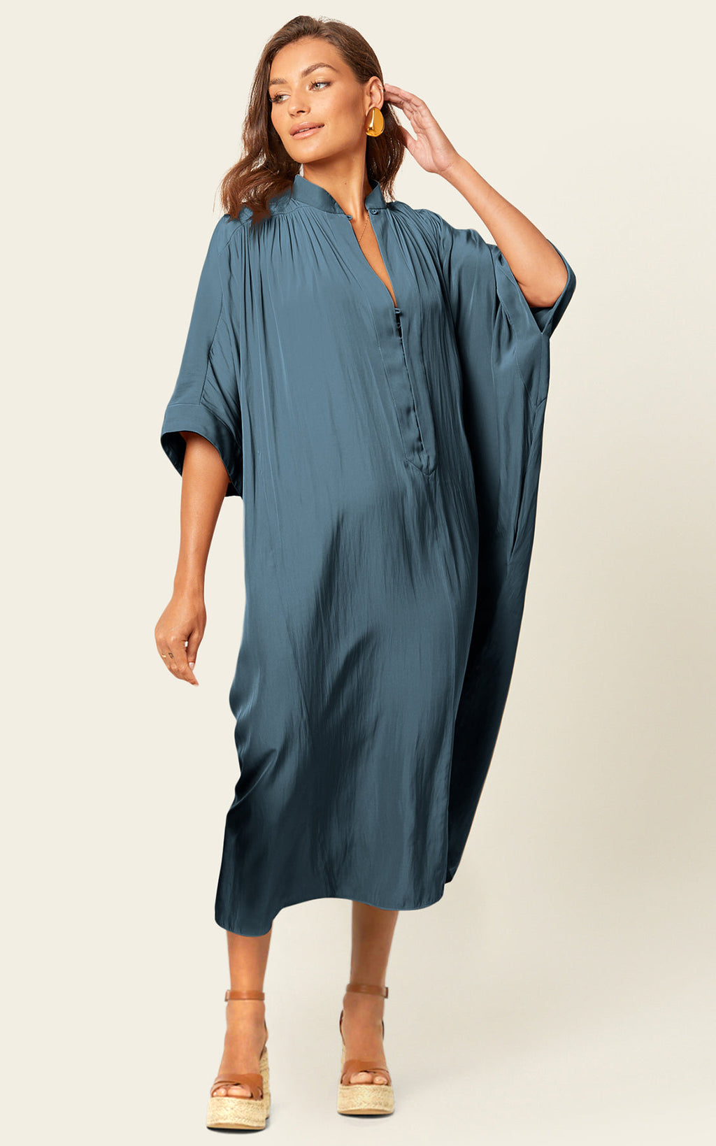 The Original Multiwear Dress / Deep Seafoam, Midi
