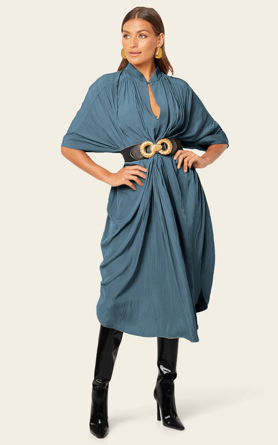 The Original Multiwear Dress / Deep Seafoam, Midi