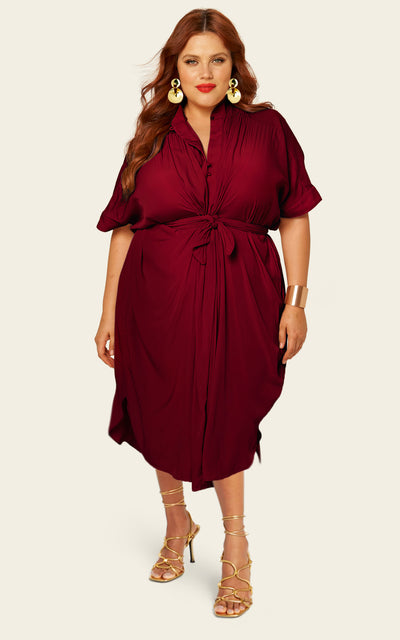 The Original Multiwear Dress - Blackberry, Petite