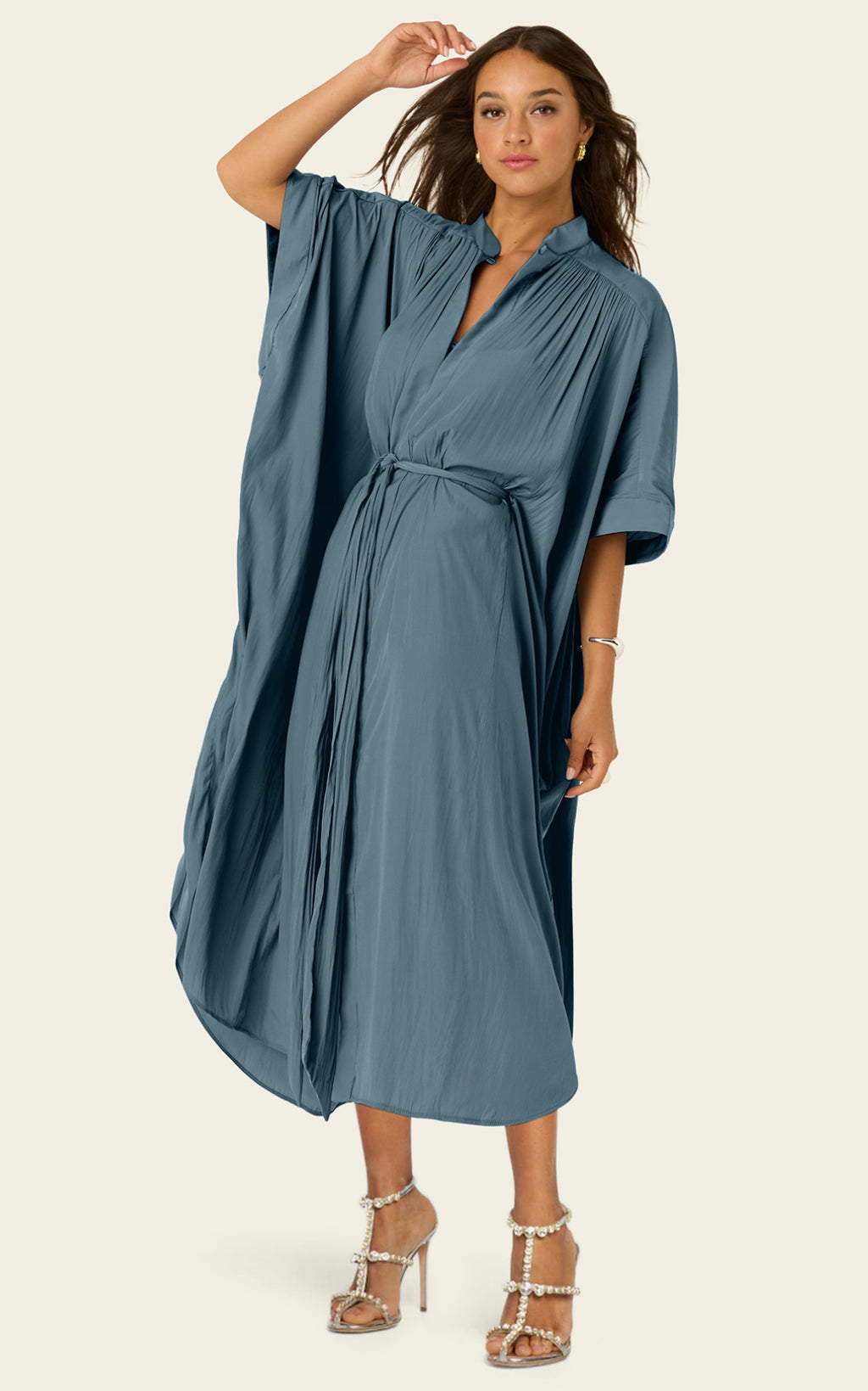 The Multiwear Shirt Dress - Deep Seafoam, Grande