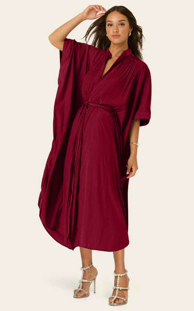 The Multiwear Shirt Dress - Blackberry, Grande