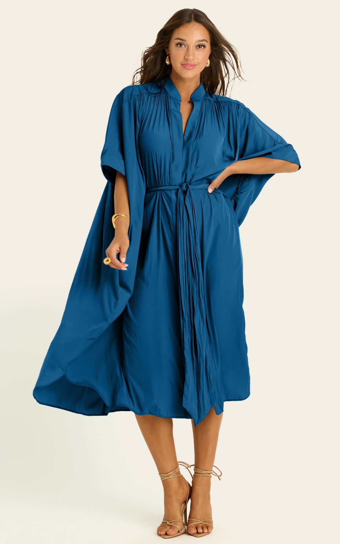 The Multiwear Shirt Dress - Oceania, Midi