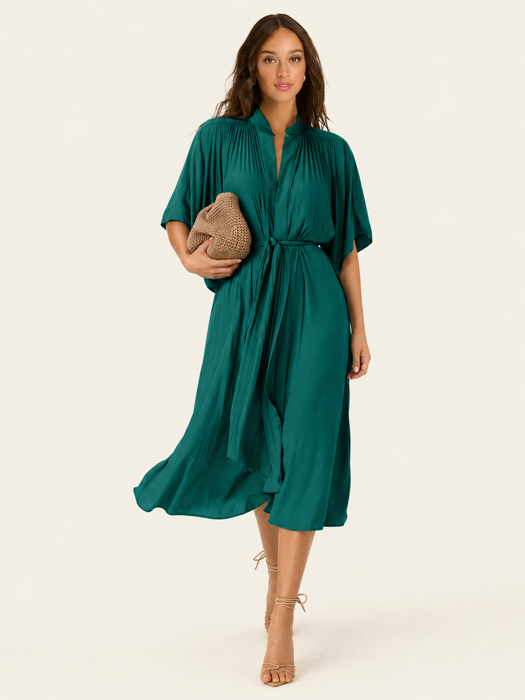 The Multiwear Shirt Dress - Juniper, Petite