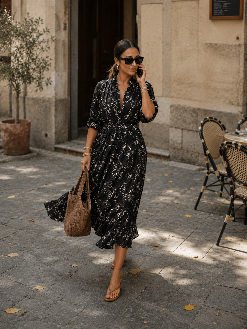 The Multiwear Shirt Dress - Scarfetta, Midi