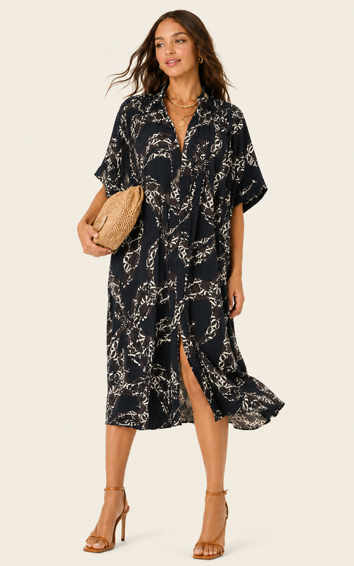 The Multiwear Shirt Dress - Scarfetta, Petite
