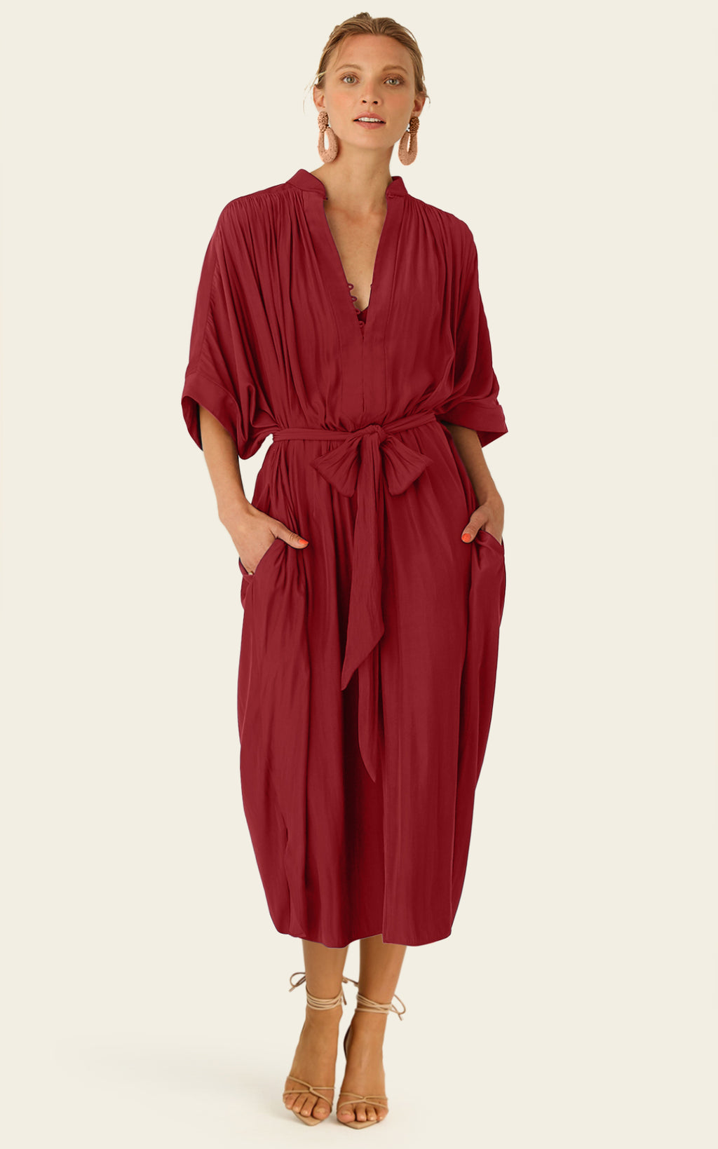 The Original Multiwear Dress - Cacao Rouge, Grande