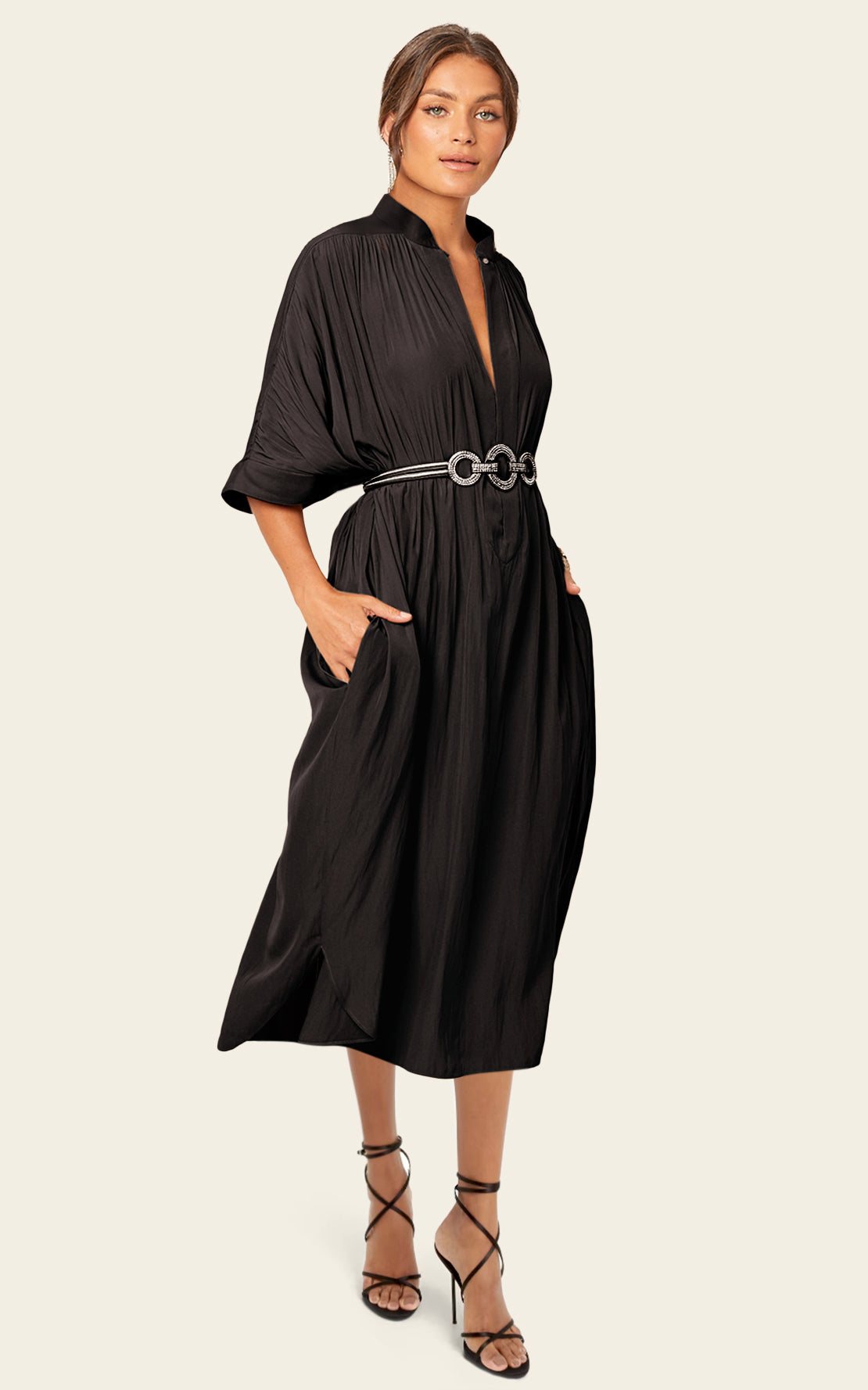 The Original Multiwear Dress - Black, Midi