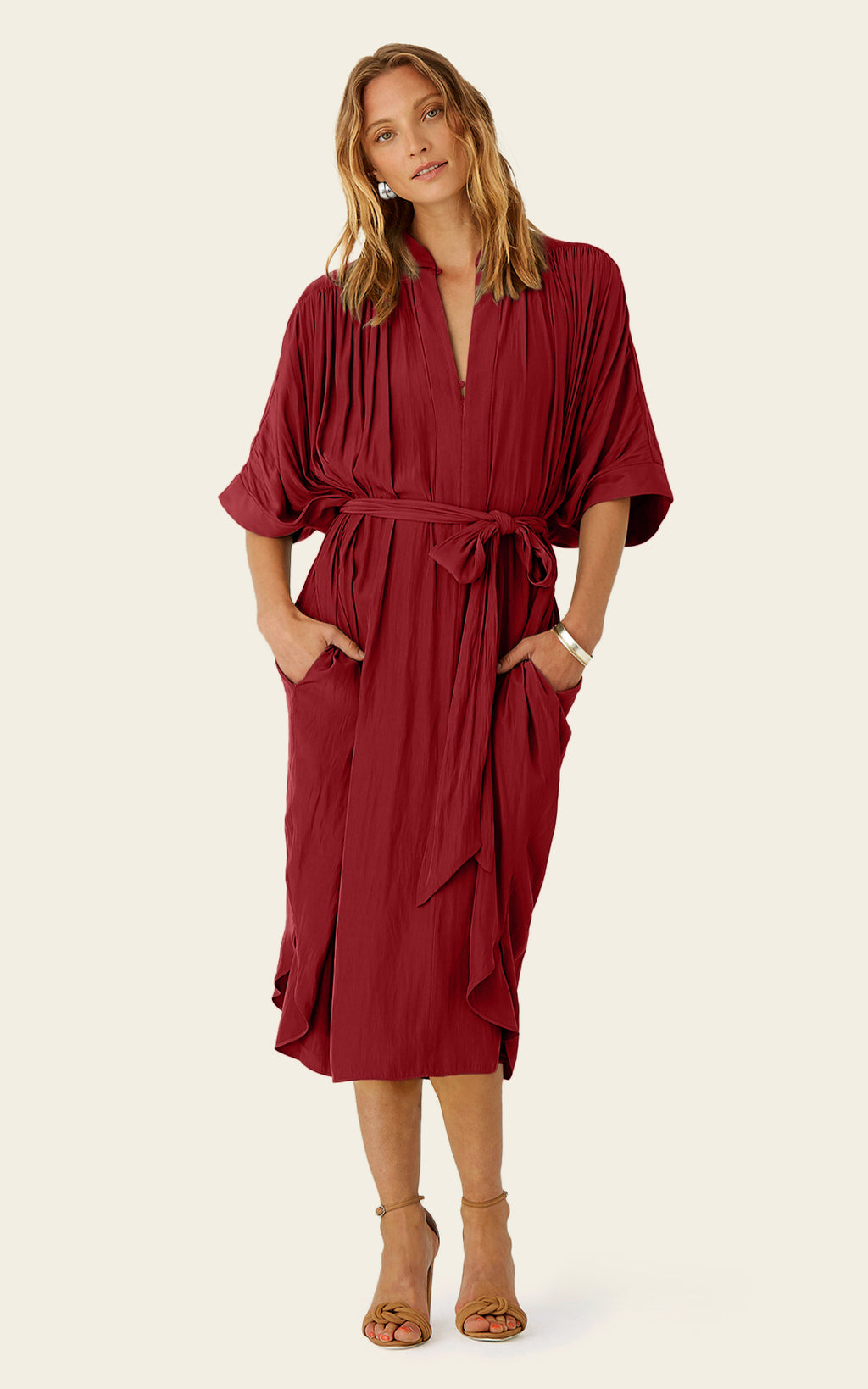 The Original Multiwear Dress - Cacao Rouge, Midi