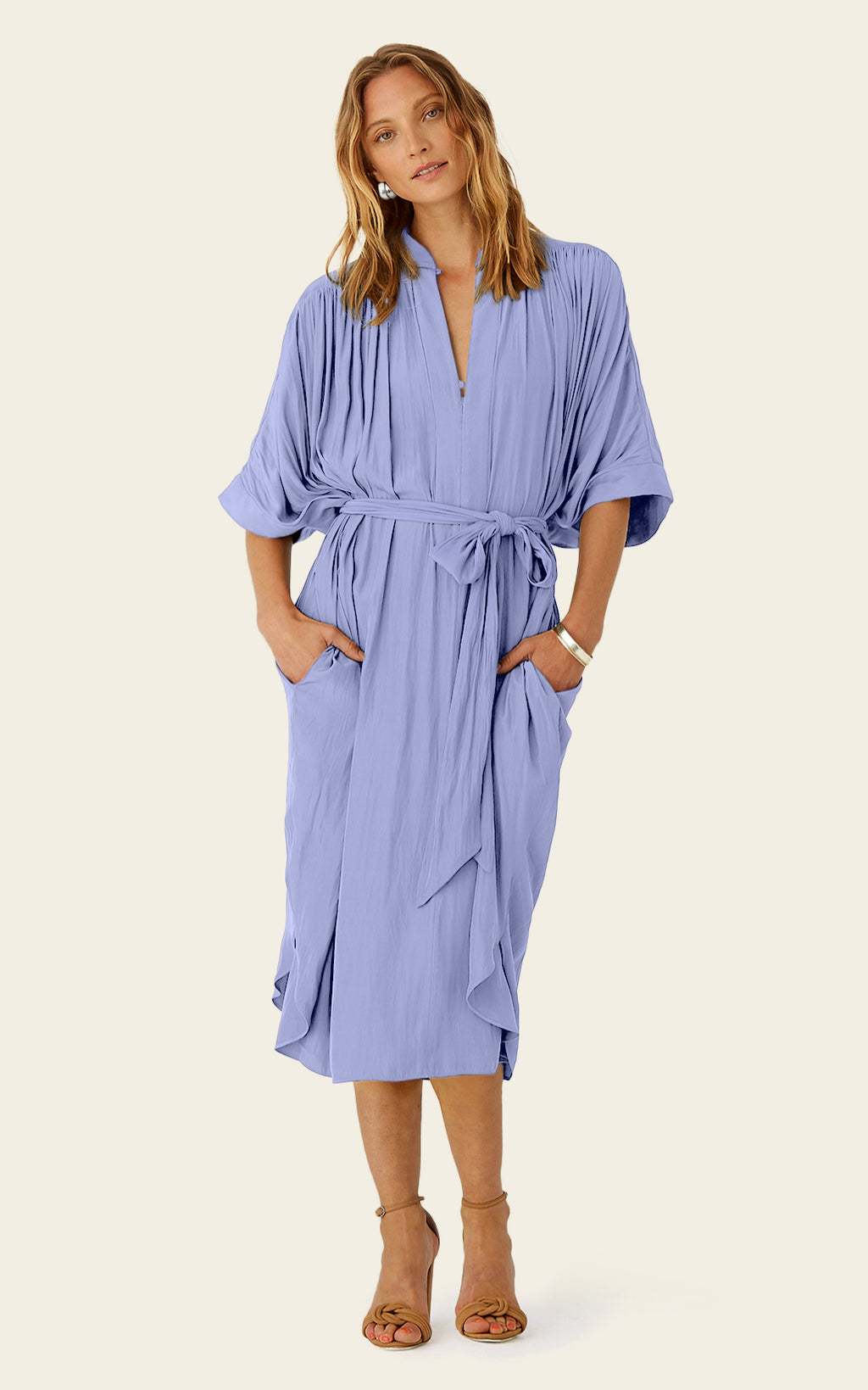 The Original Multiwear Dress - Hydrangeas, Midi