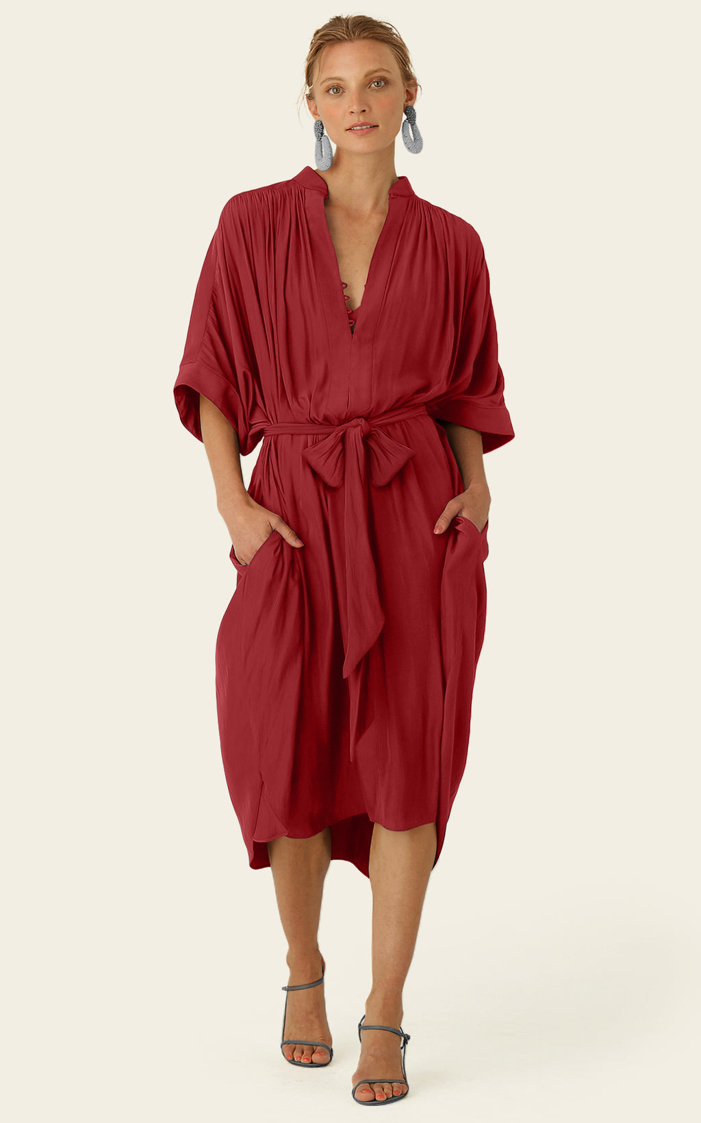 The Original Multiwear Dress - Cacao Rouge, Midi