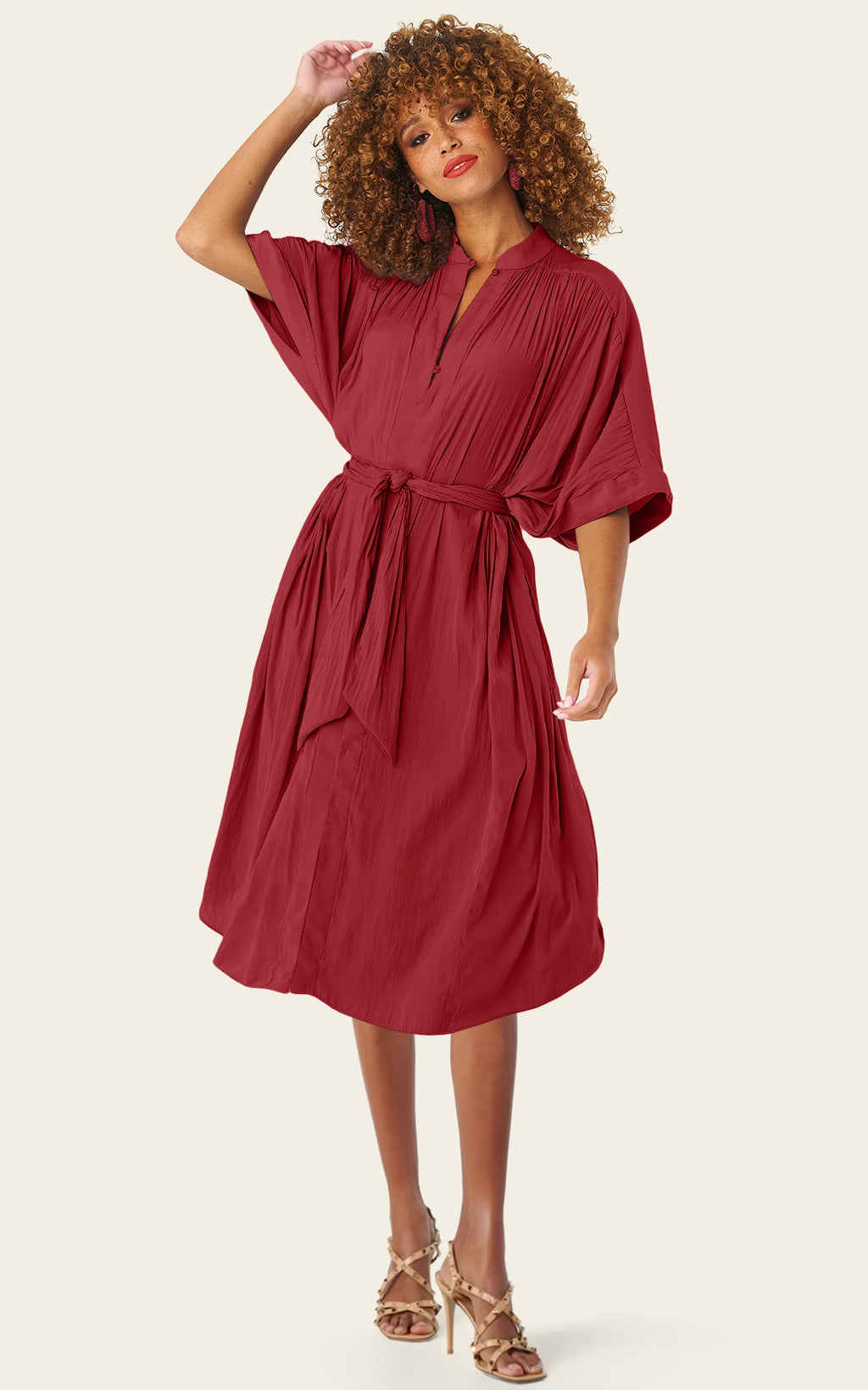 The Original Multiwear Dress - Cacao Rouge, Petite